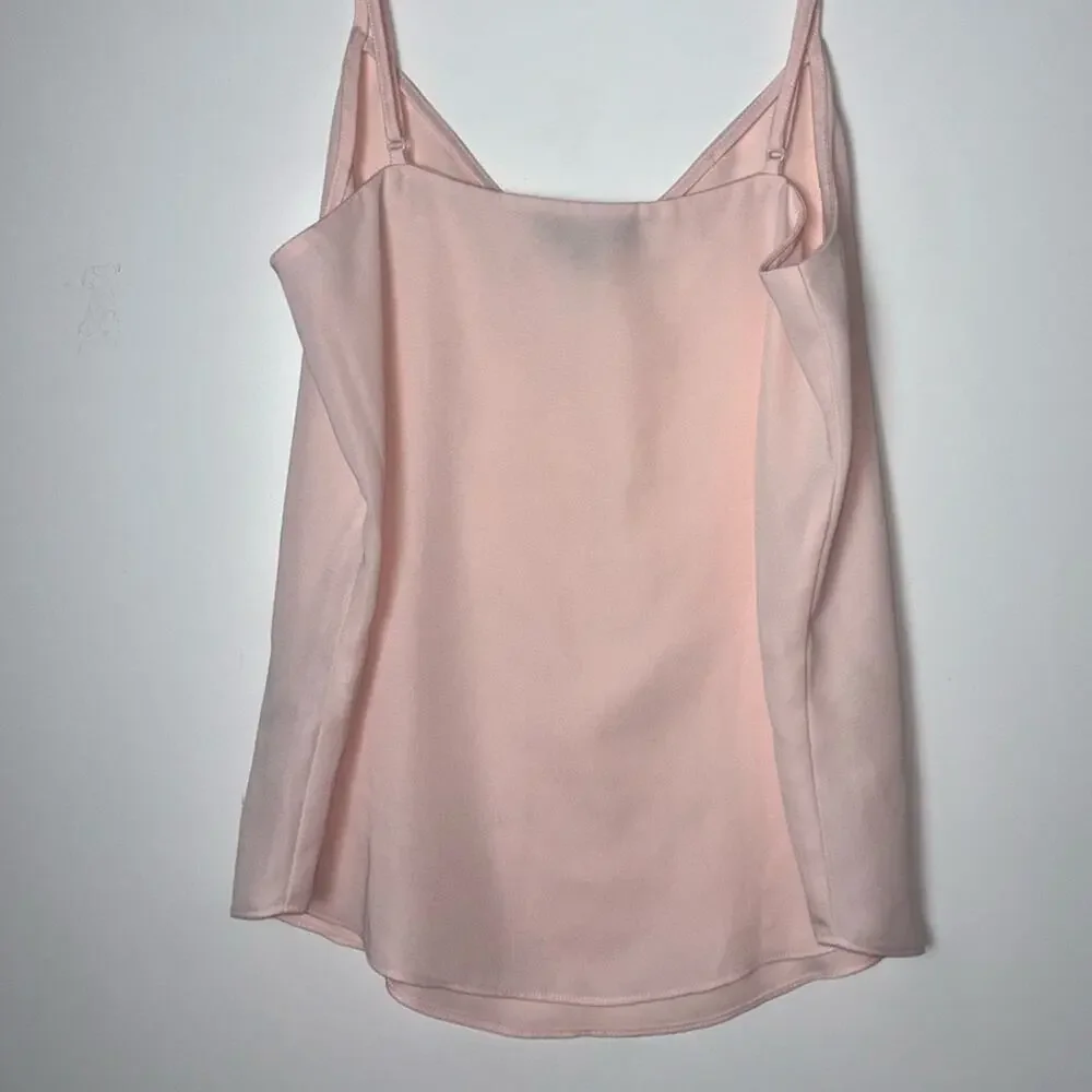 J. Crew V-neck camisole spaghetti strap tank Women's size XXS | 00 in pale pink